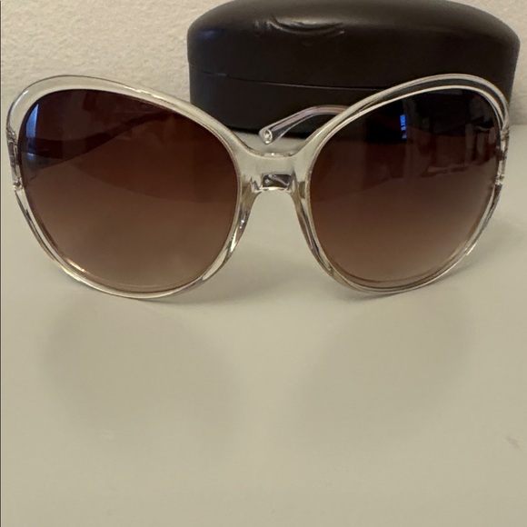 Michael Kors oversized sunglasses.